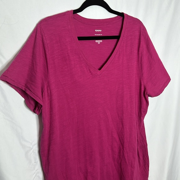 Sonoma Everyday Tee, V-Neck - Picture 2 of 4